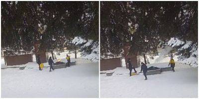 Школьники в Ставропольском крае забросали снежками вечный огонь и сбежали, когда он потух - porosenka.net - Россия - Ставрополье край