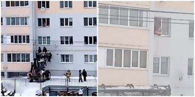 В Рязанской области полуголая девушка пыталась спуститься из окна с помощью удлинителя - porosenka.net - Рязанская обл.