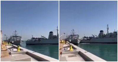 Два британских корабля столкнулись у причала в Бахрейне - porosenka.net - Англия - Бахрейн