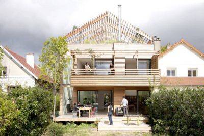 Эко-устойчивый дом в пригороде Парижа, построенный за две недели - porosenka.net - Париж