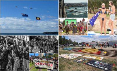Две Австралии: пока в одной празднуют национальный день на пляжах, в другой протестуют - porosenka.net - Австралия - Канберра