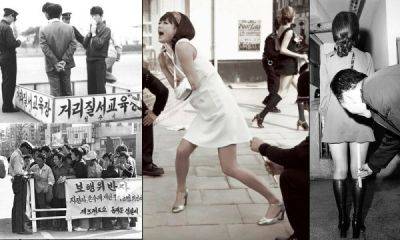 Как в 70-х в Корее ловили девушек в мини-юбках, стригли длинноволосых парней и кого ставили в «клетку… - porosenka.net - Южная Корея - Корея
