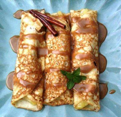 Блинчики с яблочной начинкой и блинный пирог: два вкусных рецепта - milayaya.ru - Россия - Русь