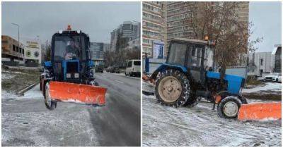 В Набережных Челнах администрация района отчиталась об уборке снега прифотошопленным трактором - porosenka.net - Свердловская обл. - Набережные Челны