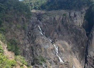 Австралийский водопад Бэррон до и после мощнейшего циклона - porosenka.net