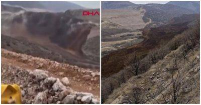 В Турции произошёл масштабный обвал породы на золотом руднике - porosenka.net - Турция