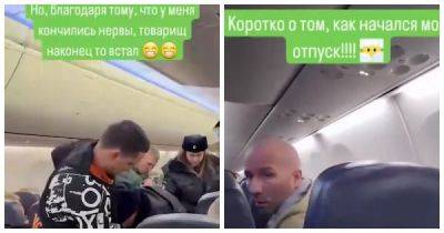 «Я тебя сейчас вырублю»: пьяный пассажир самолёта устроил дебош и угрожал полицейским - porosenka.net - Сочи - Пермь