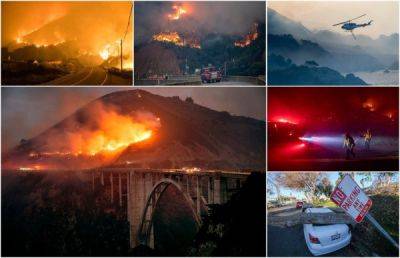 Сотням жителей Калифорнии в районе Биг-Сур пришлось эвакуироваться из-за пожара - porosenka.net - штат Калифорния
