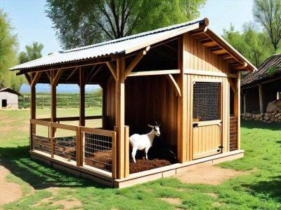 Загон для коз: размеры, советы по созданию жилища для скота - milayaya.ru