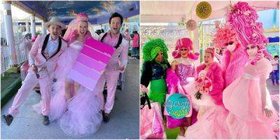Одержимая розовым американка вышла замуж за любимый цвет — после 40 лет «свиданий» - porosenka.net - штат Калифорния