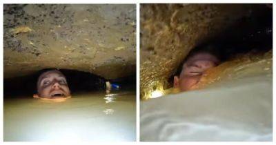Смельчаки чуть не утонули в пещере, потеряв воздушный карман - porosenka.net