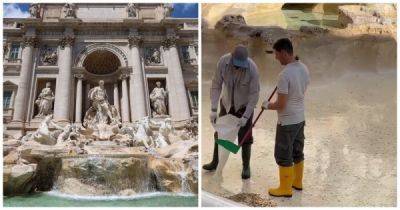 Сколько денег оставляют туристы в крупнейшем фонтане Рима? - porosenka.net