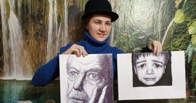 Війна теж пише свою повість на обличчях людей: херсонська художниця створює картини в перервах між обстрілами - womo.ua - місто Херсон