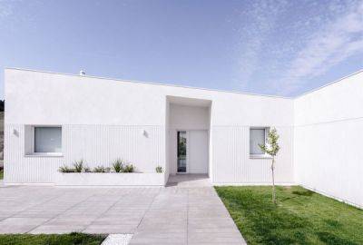 Минималистичный белый дом в Испании - porosenka.net - Испания