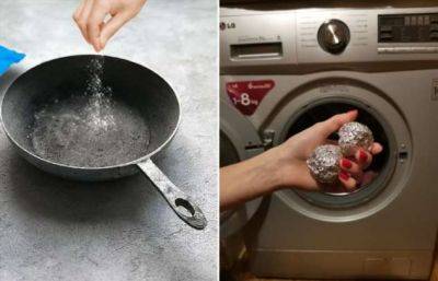 Зачем в стиральную машинку кладут фольгу: 6 бытовых хитростей на все случаи жизни - milayaya.ru
