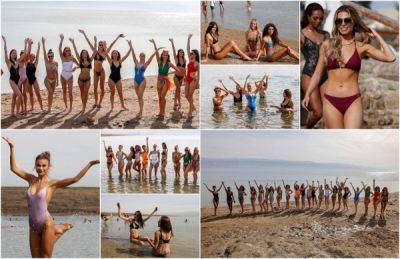 Участницы конкурса "Мисс Вселенная" провели день на Мертвом море - porosenka.net - Израиль