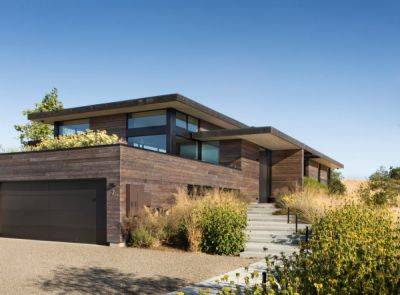Дом на лугу, встроенный в холм в Калифорнии - porosenka.net - штат Калифорния