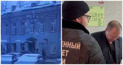 В петербургских администрациях провели обыски из-за массовых случаев падения наледи на головы прохожих - porosenka.net - Россия - Санкт-Петербург - Ленобласть обл. - Приморье край