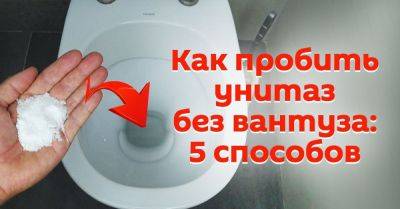Что делать, если забился унитаз: инструкция и помощь - nashsovetik.ru
